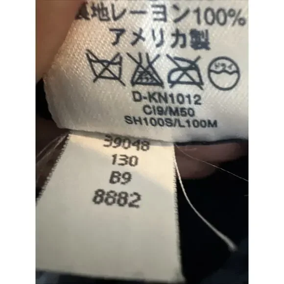 Lands End Womens 100% Wool one Button black Traditional Blazer USA Size 10 - Picture 7 of 10